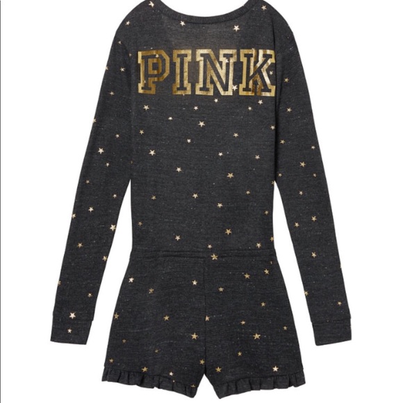PINK Victoria's Secret Other - Victoria’s Secret Pink Pajama Romper